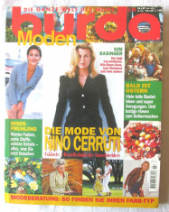 Revista BURDA Moden Nr. 3/1998, cu tipare, in limba germana. Croitorie foto