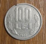 Cumpara ieftin 100 lei 1992, Rom&acirc;nia, cu 9 rotund