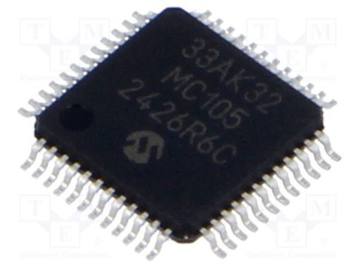 Microcontroler dsPIC 32kB 8kBRAM TQFP48 3&amp;divide;3,6VDC MICROCHIP TECHNOLOGY foto