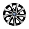 Set 4 capace roti Drift exrta Gri-Negru R16 Compatibil Cu Volkswagen, Autohelix MSA
