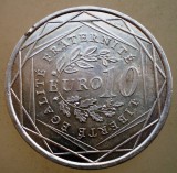E.079 FRANTA 10 EURO 2009 ARGINT