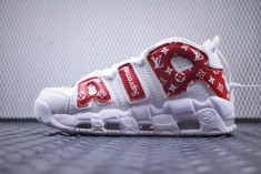 Nike Uptempo x Louis Vuitton SUPREME RED x Custom Unisex foto