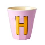RICE Becher - H, 250 ml, Melamine, Farbe: rosa