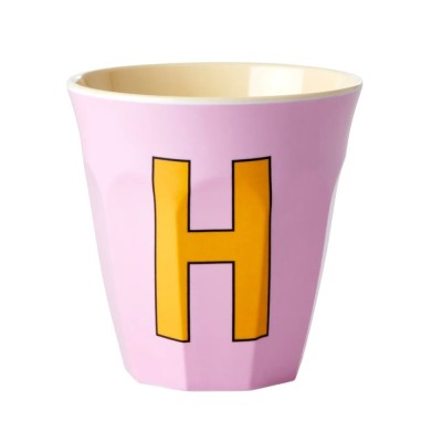 RICE Becher - H, 250 ml, Melamine, Farbe: rosa foto