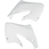 Laterale radiator Honda CR250/97-99=CR125/98-99,albe Cod Produs: MX_NEW HO03601041