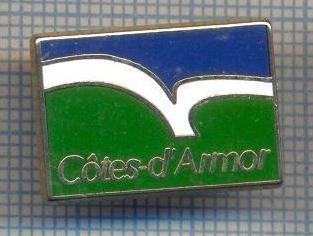 AX 541 INSIGNA -COTE D&amp;#039;ARMOR -REGIUNE PITOREASCA DIN FRANTA foto