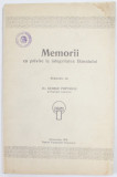 MEMORII CU PRIVIRE LA INTEGRITATEA BANATULUI , redactate de Dr. GEORGE POPOVICIU , 1929 , PREZINTA INSCRIS PE PAGINA DE TITLU *