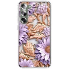 Husa personalizata pentru samsung galaxy s24, magsafe flower medley 5 foto