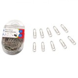 Agrafe Metalice, President Office Collection, Argintii, Dimensiune 28 mm, Set 100 Bucăți, Oem