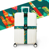 Bnd Bagaj Curea &icirc;ncrucișată Bandă pentru valiză de călătorie Reglabilă Curele pe