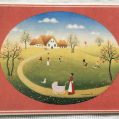 Carte Postala - de colectie - Villeroy and Boch - Vilbo Card - Toamna