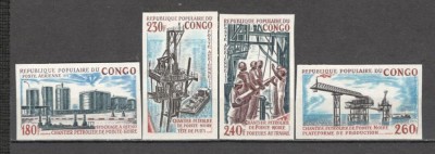 Congo (Brazzaville).1973 Expoararea de petrol Pointre Noire nedantelate SC.612 foto