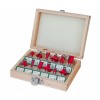 Freze profilate Router bits &oslash;8mm set 12pcs HardWork ToolsRange, Raider Power Tools