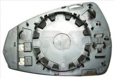 Sticla oglinda, oglinda retrovizoare exterioara AUDI A3 Limousine (8VS) (2013 - 2016) TYC 302-0100-1 foto