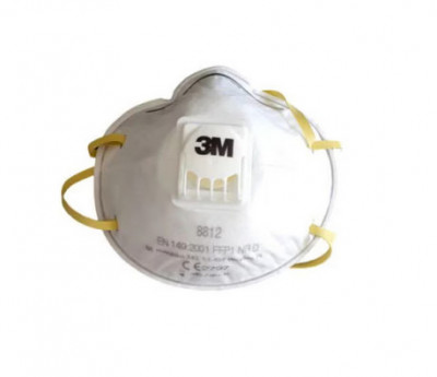 Masca de protectie respiratorie in forma de cupa, 3M 8812, FFP1 foto