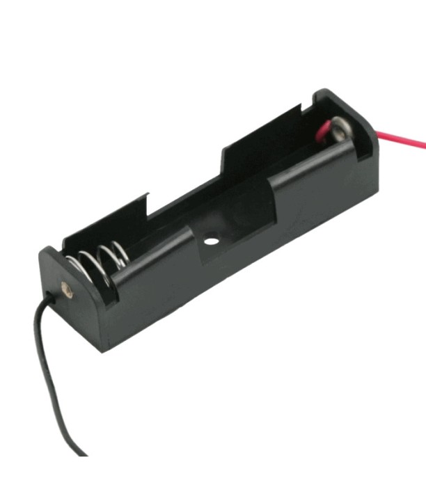 Suport pentru baterie AA 1buc cu contacte pentru lipire