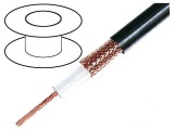 Cablu coaxial RG11AU Cu PVC negru 10.3mm