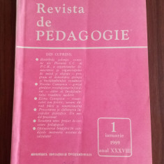 Revista de pedagogie Nr. 1/1989