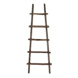 Cumpara ieftin Scara decorativa lemn maro 50x8x140 cm