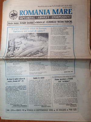 ziarul romania mare 8 septembrie 1995 foto