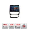 Navigatie Renault Clio 4 V2 B-468 Android Ecran QLED octa core 4+64 carplay android auto KIT-468+EDT-E310V3 CarStore Technology