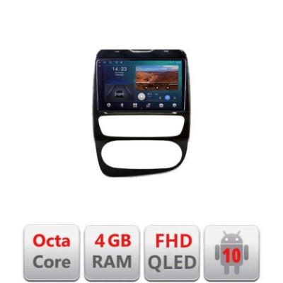 Navigatie Renault Clio 4 V2 B-468 Android Ecran QLED octa core 4+64 carplay android auto KIT-468+EDT-E310V3 CarStore Technology foto