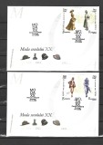 ROMANIA 2003 - MODA SECOLULUI XX, FDC - LP 1623