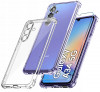 Set Husa + Folie Ecran Samsung A34 5G, Antisoc ,protectie camera, transparent, Silicon, Oem
