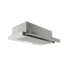 Hota incorporabila telescopica Studio Casa Viva Slim Roma, 2 Motoare, Putere de absorbtie 450 m3/h, Inox