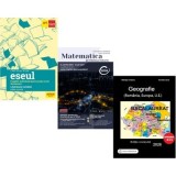 Pachet Bacalaureat 2026. Eseul. Pregatire individuala pentru proba scrisa, Matematica pe intelesul tuturor M-mate-info, M-stiintele naturii si Geograf