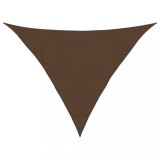 Cumpara ieftin Panza parasolar, maro, 4x4x5,8 m, HDPE, 160 g/m&sup2;