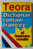 DICTIONAR ROMAN - FRANCEZ SI FRANCEZ - ROMAN de MARCEL SARAS , AUGUST 1998 , TIPARIT FATA - VERSO