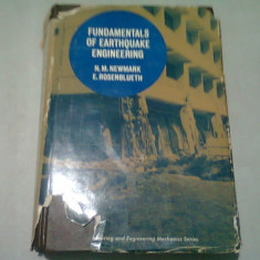 FUNDAMENTALS OF EARTHQUAKE ENGINEERING - N.M. NEWMARK (CARTE IN LIMBA ENGLEZA)