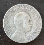 Moneda Italia - 1 Lira 1908 - Argint - An mai rar
