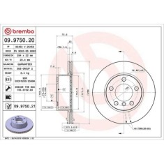 Set disc frana BMW 1 (F20) 07.11-06.19, 1 (F21) 12.11-12.19, 1 Van (F20) 03.15-06.19, 2 Cabriolet (F23) 03.14-06.21, 2 Coupe (F22 F87) 10.12-06.21, F