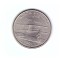 Moneda SUA 25 centi/quarter dollar 2001 P, North Carolina, stare foarte buna, curata