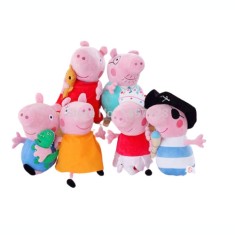 Set jucarii de plus Peppa Pig foto