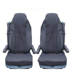 Cumpara ieftin Set huse scaun auto Lux pentru camion MAN TGA, TGL, TGX, TGS, negru