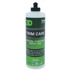 Solutie Intretinere Chedere si Plastic 3D Trim Care, 473 ml