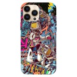 Husa compatibila cu Apple iPhone 13 Pro Max model Space rock, Silicon, TPU, Viceversa, Transparent, Carcasa