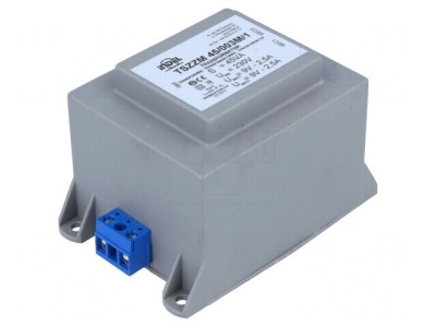 Transformator &amp;icirc;ncapsulat 45VA 230V 9V 2.5A cu șurub foto