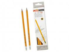 Creion cu guma Scriva 12/set foto