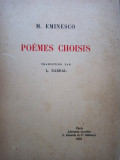 M. Eminesco - Poemes choisis (1934)