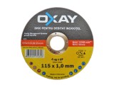 Disc OXAY debitat inox/metal 115X1 mm