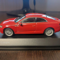 Macheta AUDI A5 COUPE 2016 - Spark, scara 1/43, dealer edition.