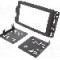 Rama adaptoare, 2 DIN, Buick, Chevrolet, GMC, Hummer, Pontiac, Saturn, Suzuki, neagra, ACV - 381087-03