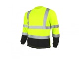 Bluza T-REF fluorescent galben cu dungi reflectorizante, marimea M, Artmas ART703006