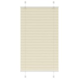 Jaluzea plisată Crem 70x150 cm Lățime țesătură 69,4 cm