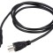 Cablu Alimentare 1,8m Negru 3x18AWG IEC C5 la NEMA 5-15