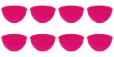 Set boluri, 8 piese, 3 L, Plastic, Fucsia